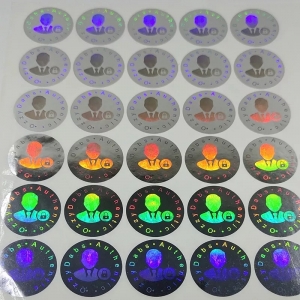 Holographic Label 008